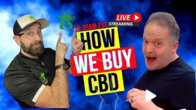 DELTA-8 LIVESTREAM -@CBD Headquarters Best way to use CBD Oil, Grab Coffee and Join Live